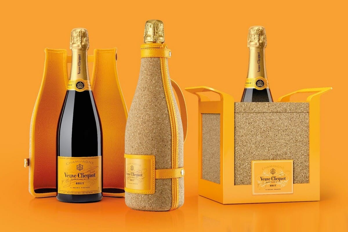 Veuve Clicquot Yellow Beam Ostrich Limited
